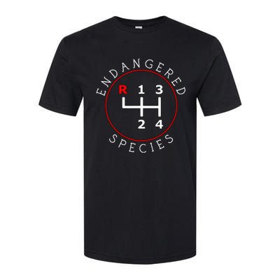 Endangered Species Manual Gearbox Stick Shift 4 Speed 1320 Softstyle CVC T-Shirt