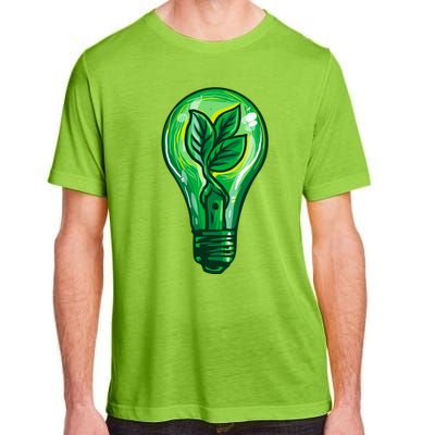 Energy Saving Mode Support Activism Plant Graphic Design Gift Adult ChromaSoft Performance T-Shirt