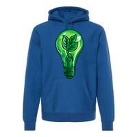 Energy Saving Mode Support Activism Plant Graphic Design Gift Premium Hoodie