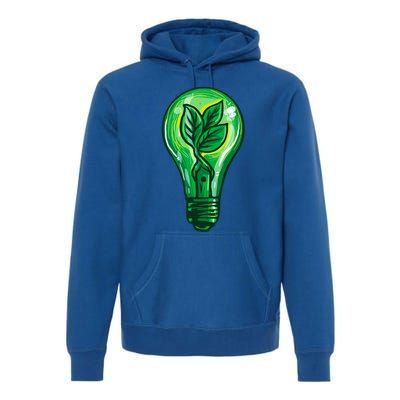 Energy Saving Mode Support Activism Plant Graphic Design Gift Premium Hoodie