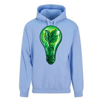 Energy Saving Mode Support Activism Plant Graphic Design Gift Unisex Surf Hoodie