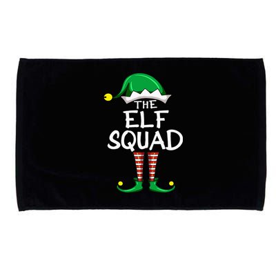 Elf Squad Matching Group Funny Christmas Pajama For Family Microfiber Hand Towel