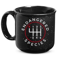 Endangered Species Manual Gearbox Stick Shift 6 Speed 15oz Campfire Ceramic Mug