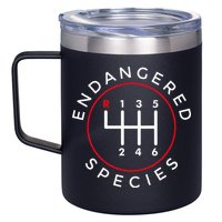 Endangered Species Manual Gearbox Stick Shift 6 Speed 12oz Stainless Steel Coffee Mug