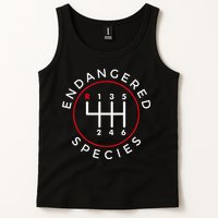 Endangered Species Manual Gearbox Stick Shift 6 Speed Tank Top