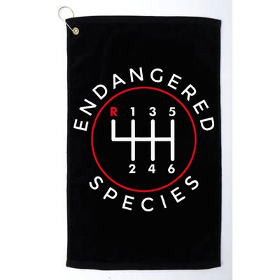 Endangered Species Manual Gearbox Stick Shift 6 Speed Golf Towel