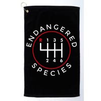 Endangered Species Manual Gearbox Stick Shift 6 Speed Golf Towel