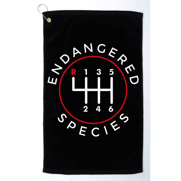Endangered Species Manual Gearbox Stick Shift 6 Speed Golf Towel