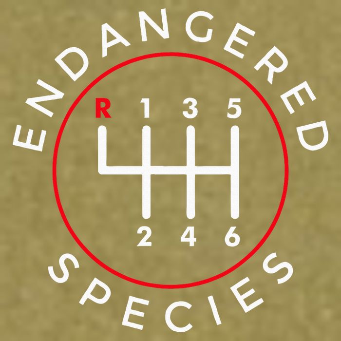 Endangered Species Manual Gearbox Stick Shift 6 Speed Garment-Dyed Women's Muscle Tee