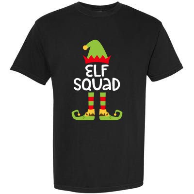 Elf Squad Matching Boy Girl Christmas Elf Garment-Dyed Heavyweight T-Shirt