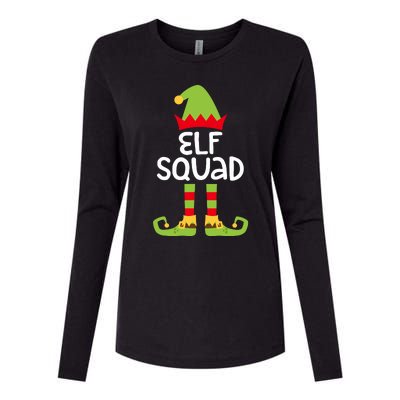 Elf Squad Matching Boy Girl Christmas Elf Womens Cotton Relaxed Long Sleeve T-Shirt