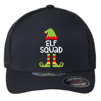 Elf Squad Matching Boy Girl Christmas Elf Flexfit Unipanel Trucker Cap