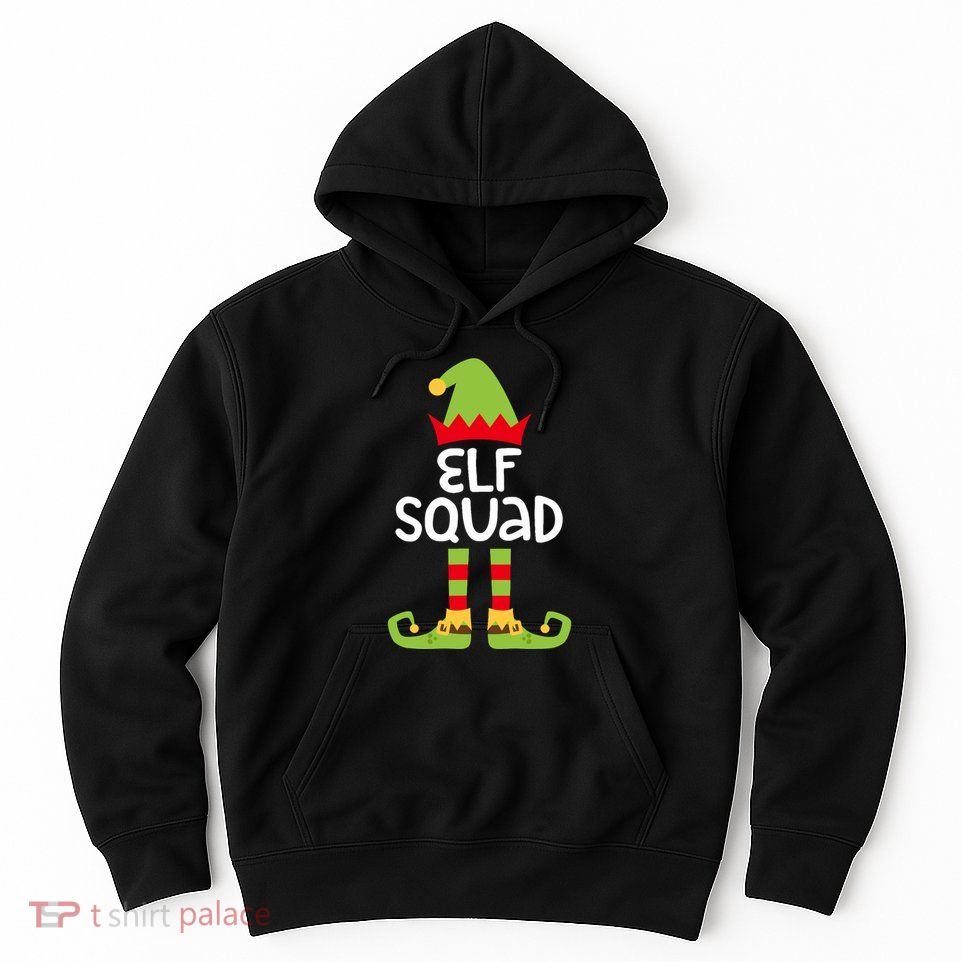 Elf Squad Matching Boy Girl Christmas Elf Hoodie
