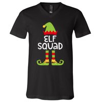 Elf Squad Matching Boy Girl Christmas Elf V-Neck T-Shirt