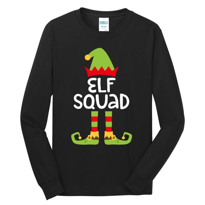 Elf Squad Matching Boy Girl Christmas Elf Tall Long Sleeve T-Shirt