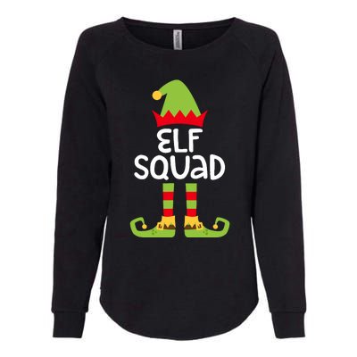 Elf Squad Matching Boy Girl Christmas Elf Womens California Wash Sweatshirt