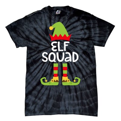 Elf Squad Matching Boy Girl Christmas Elf Tie-Dye T-Shirt