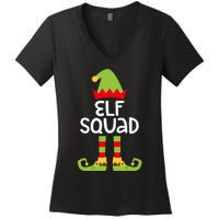 Elf Squad Matching Boy Girl Christmas Elf Women's V-Neck T-Shirt