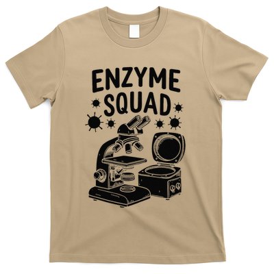 Enzymes Squad Molecular Research Biochemist T-Shirt