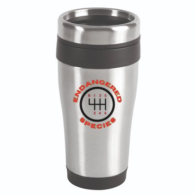 Endangered Species Manual Gearbox Stick Shift 6 Speed 16oz Travel Tumbler