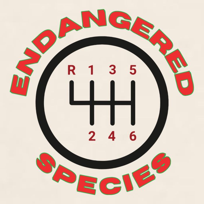 Endangered Species Manual Gearbox Stick Shift 6 Speed Garment-Dyed Women's Muscle Tee