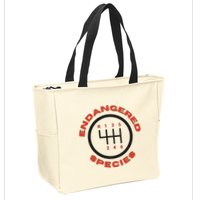 Endangered Species Manual Gearbox Stick Shift 6 Speed Zip Tote Bag