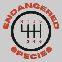 Endangered Species Manual Gearbox Stick Shift 6 Speed Tie-Dye T-Shirt