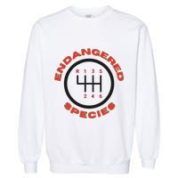 Endangered Species Manual Gearbox Stick Shift 6 Speed Garment-Dyed Sweatshirt