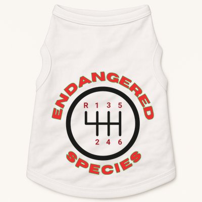 Endangered Species Manual Gearbox Stick Shift 6 Speed Doggie Tank
