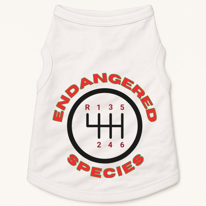 Endangered Species Manual Gearbox Stick Shift 6 Speed Doggie Tank
