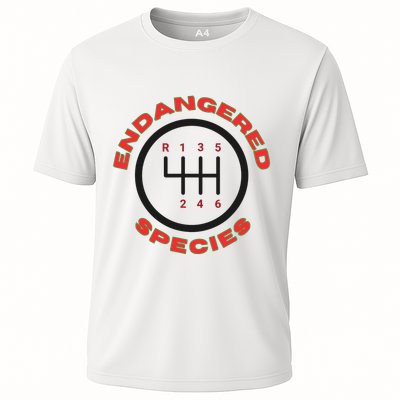 Endangered Species Manual Gearbox Stick Shift 6 Speed Performance Shirt