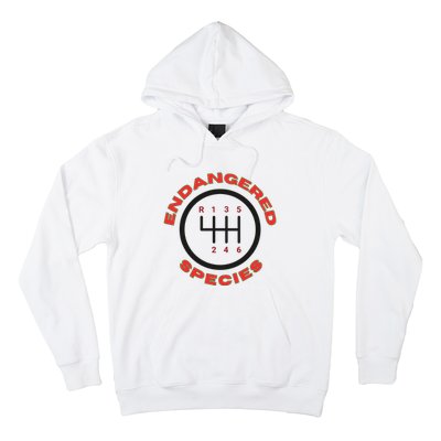 Endangered Species Manual Gearbox Stick Shift 6 Speed Hoodie