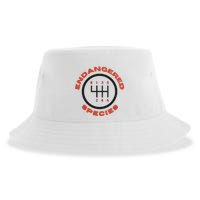 Endangered Species Manual Gearbox Stick Shift 6 Speed Sustainable Bucket Hat
