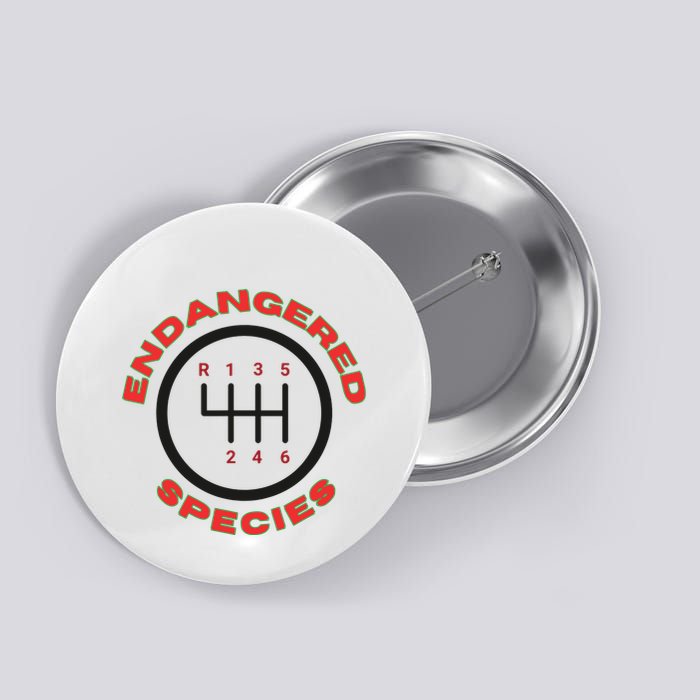 Endangered Species Manual Gearbox Stick Shift 6 Speed Button