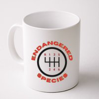 Endangered Species Manual Gearbox Stick Shift 6 Speed Mug