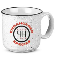 Endangered Species Manual Gearbox Stick Shift 6 Speed 15oz Campfire Ceramic Mug