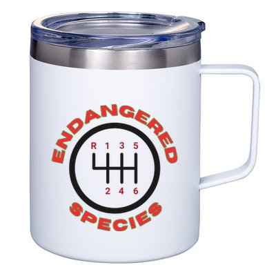 Endangered Species Manual Gearbox Stick Shift 6 Speed 12oz Stainless Steel Coffee Mug