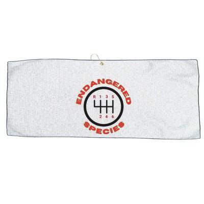 Endangered Species Manual Gearbox Stick Shift 6 Speed Large Microfiber Waffle Golf Towel