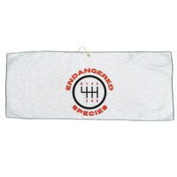 Endangered Species Manual Gearbox Stick Shift 6 Speed Large Microfiber Waffle Golf Towel