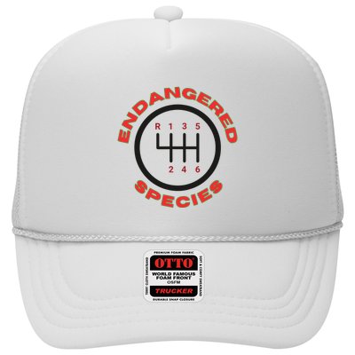 Endangered Species Manual Gearbox Stick Shift 6 Speed Trucker Hat