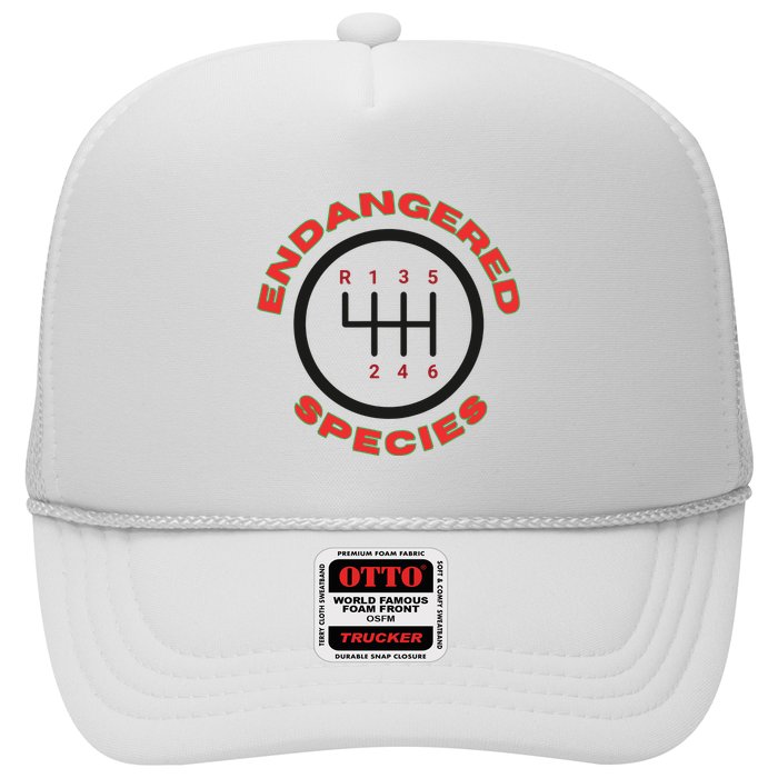 Endangered Species Manual Gearbox Stick Shift 6 Speed Trucker Hat