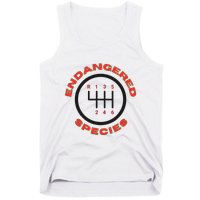 Endangered Species Manual Gearbox Stick Shift 6 Speed Tank Top