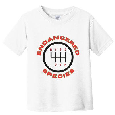 Endangered Species Manual Gearbox Stick Shift 6 Speed Toddler T-Shirt