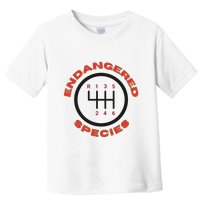 Endangered Species Manual Gearbox Stick Shift 6 Speed Toddler T-Shirt