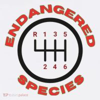 Endangered Species Manual Gearbox Stick Shift 6 Speed Short Acrylic Beanie