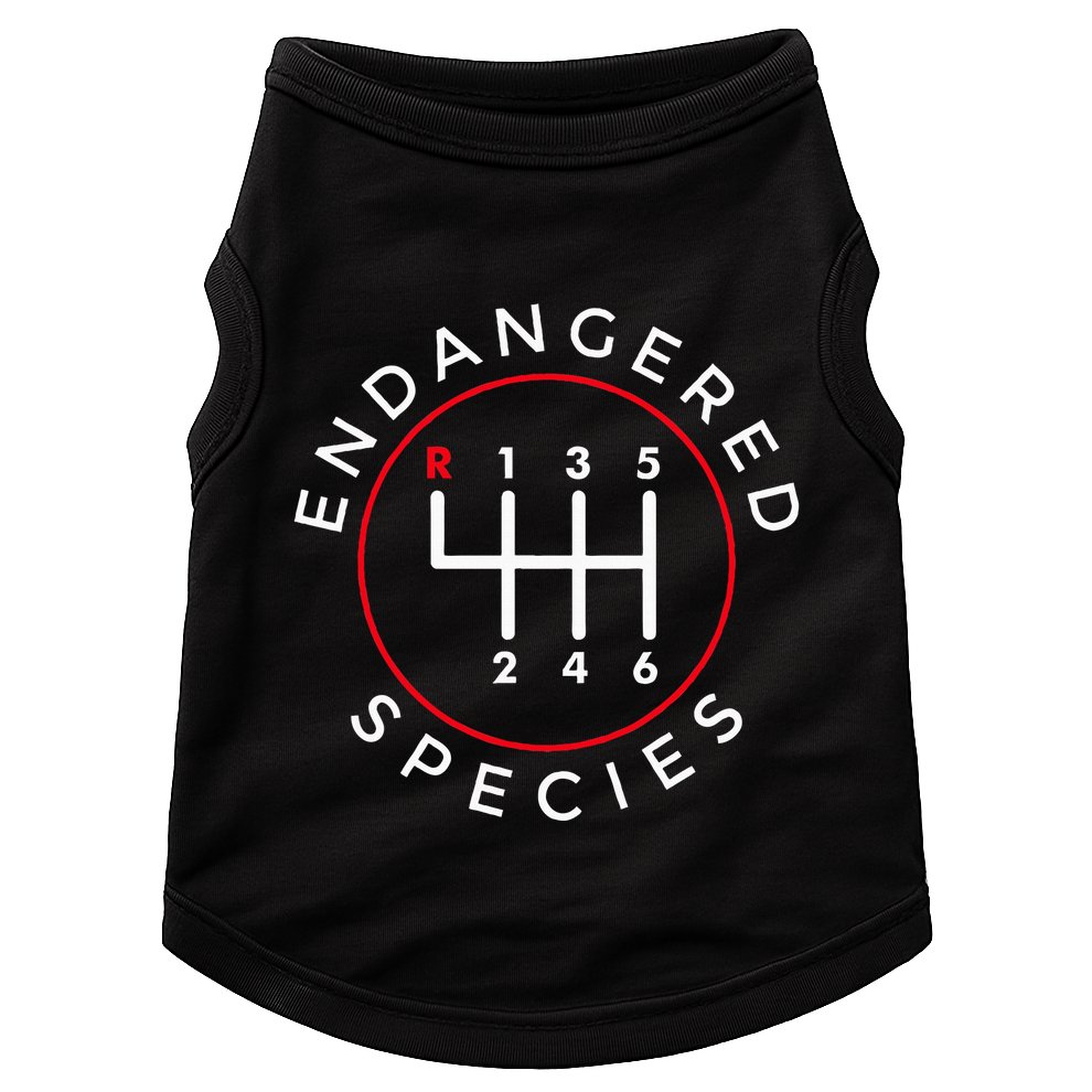 Endangered Species Manual Gearbox Stick Shift 6 Speed Doggie Tank