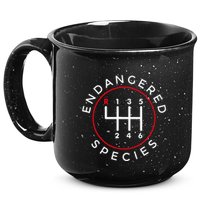 Endangered Species Manual Gearbox Stick Shift 6 Speed 15oz Campfire Ceramic Mug