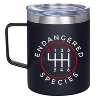 Endangered Species Manual Gearbox Stick Shift 6 Speed 12oz Stainless Steel Coffee Mug