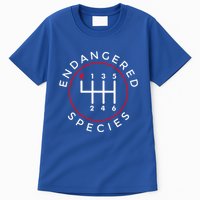 Endangered Species Manual Gearbox Stick Shift 6 Speed Tall T-Shirt