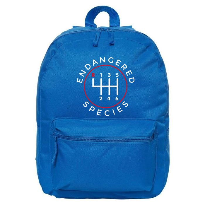 Endangered Species Manual Gearbox Stick Shift 6 Speed 16 in Basic Backpack